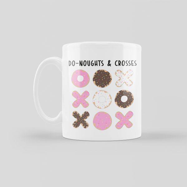 Do-noughts and Crosses Mug