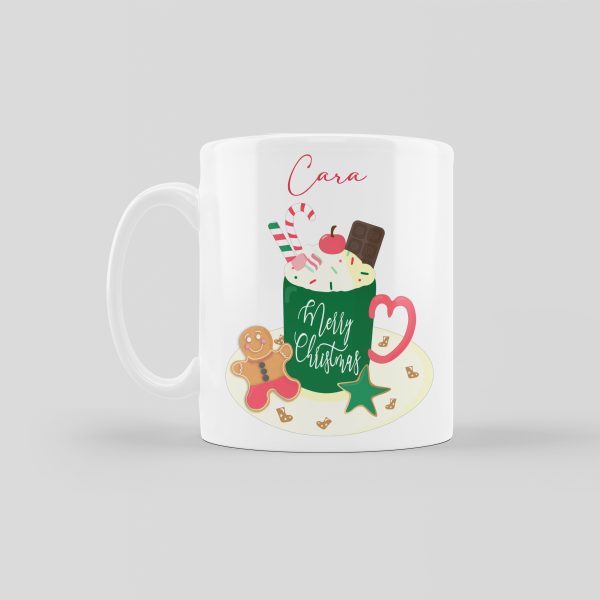 Merry Christmas Hot Cocoa Mug