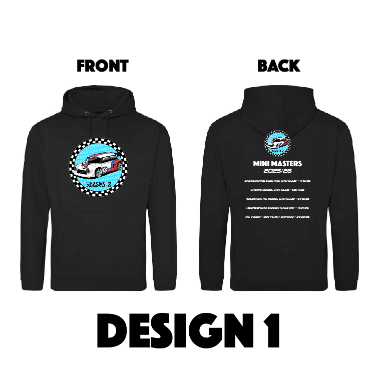 Hooded Sweatshirt – Design 1 – MINI MASTERS