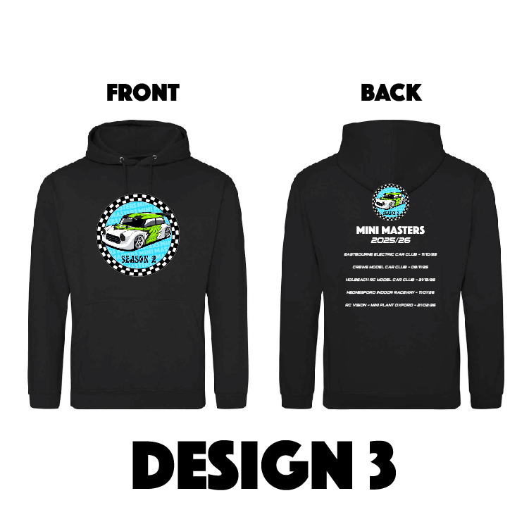 Hooded Sweatshirt – Design 3 – MINI MASTERS