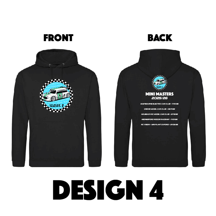 Hooded Sweatshirt – Design 4 – MINI MASTERS