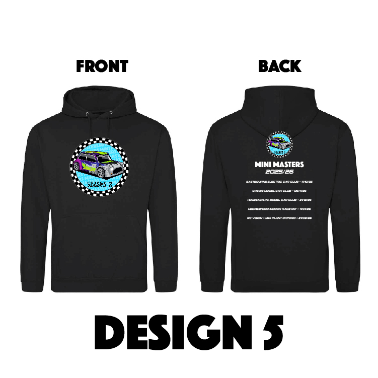 Hooded Sweatshirt – Design 5 – MINI MASTERS
