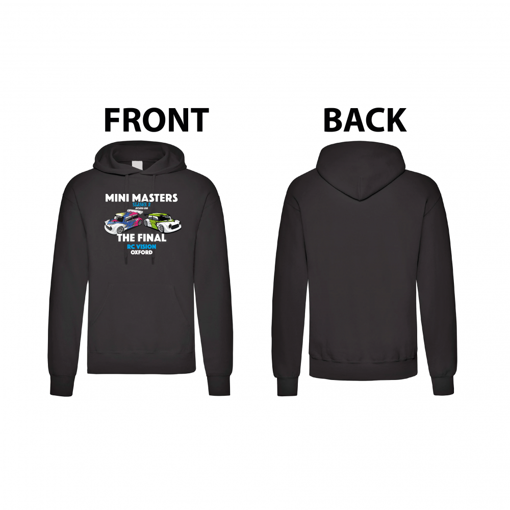 Hooded Sweatshirt Black – Season 2 The Final – MINI MASTERS