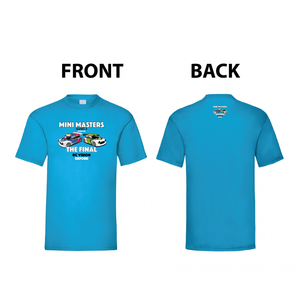 T-Shirt Blue – Season 2 The Final – MINI MASTERS