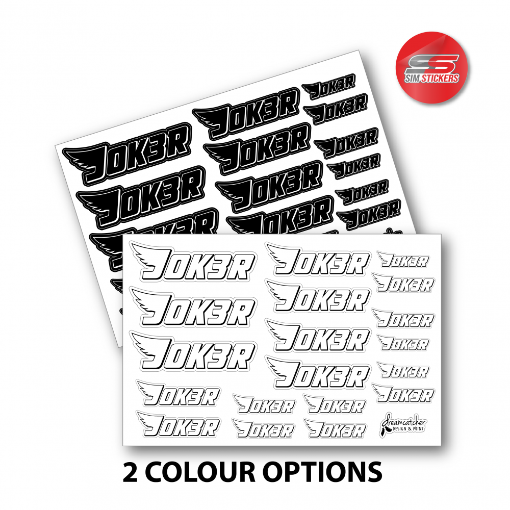 JOK3R Stickers – BATTCAVE