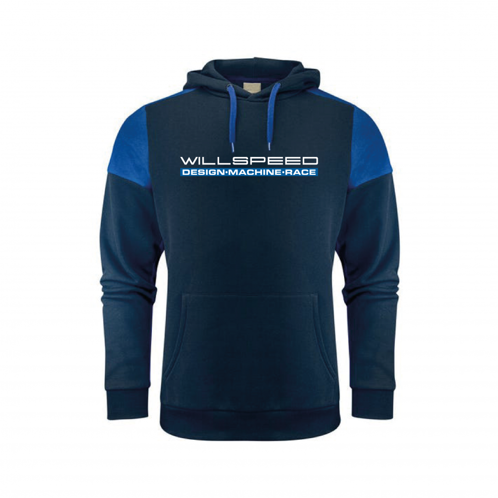 Hooded Sweatshirt Dark Blue – WILLSPEED