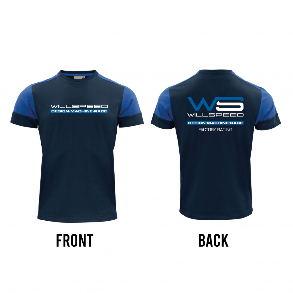 T-Shirt Dark Blue – WILLSPEED