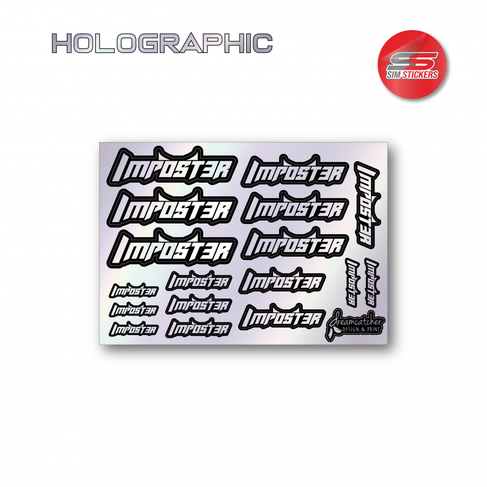 IMPOST3R Holographic Stickers – BATTCAVE