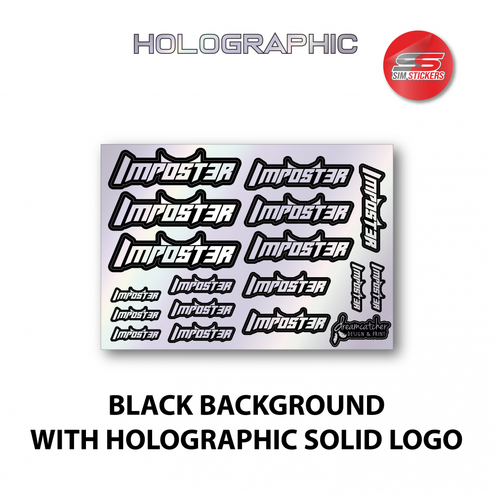 IMPOST3R Holographic Stickers – BATTCAVE