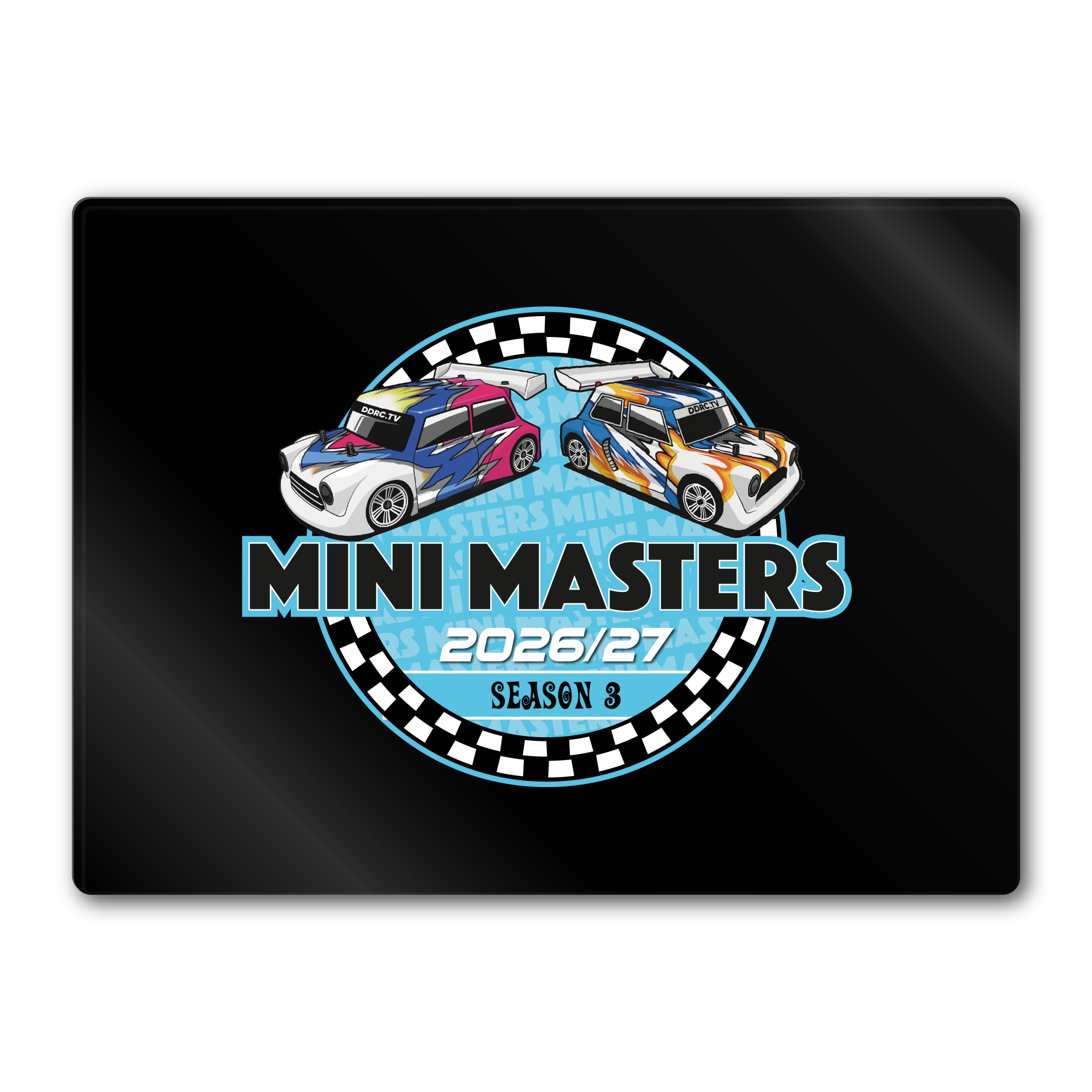 Large Glass Setup Board - Season 3 - MINI MASTERS