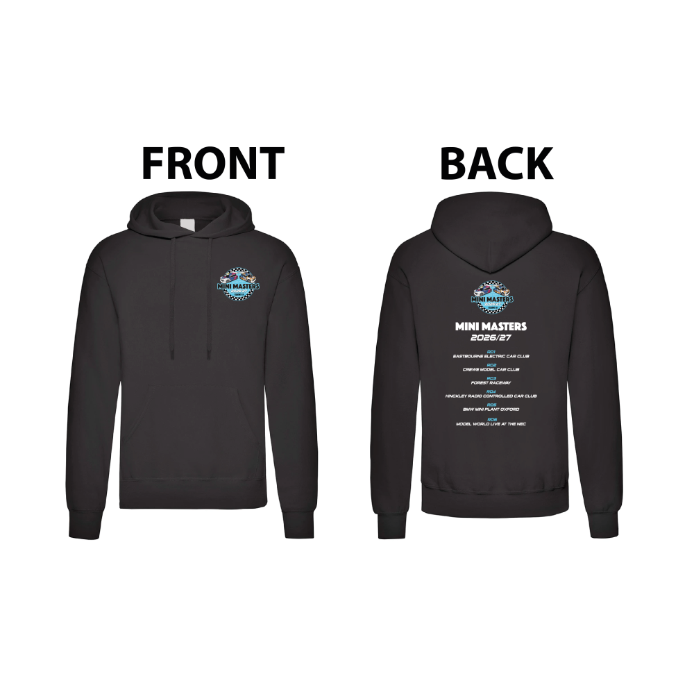 Hooded Sweatshirt Black – Season 3 – MINI MASTERS